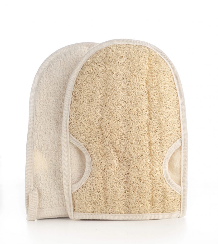 Loofah Finger Glove