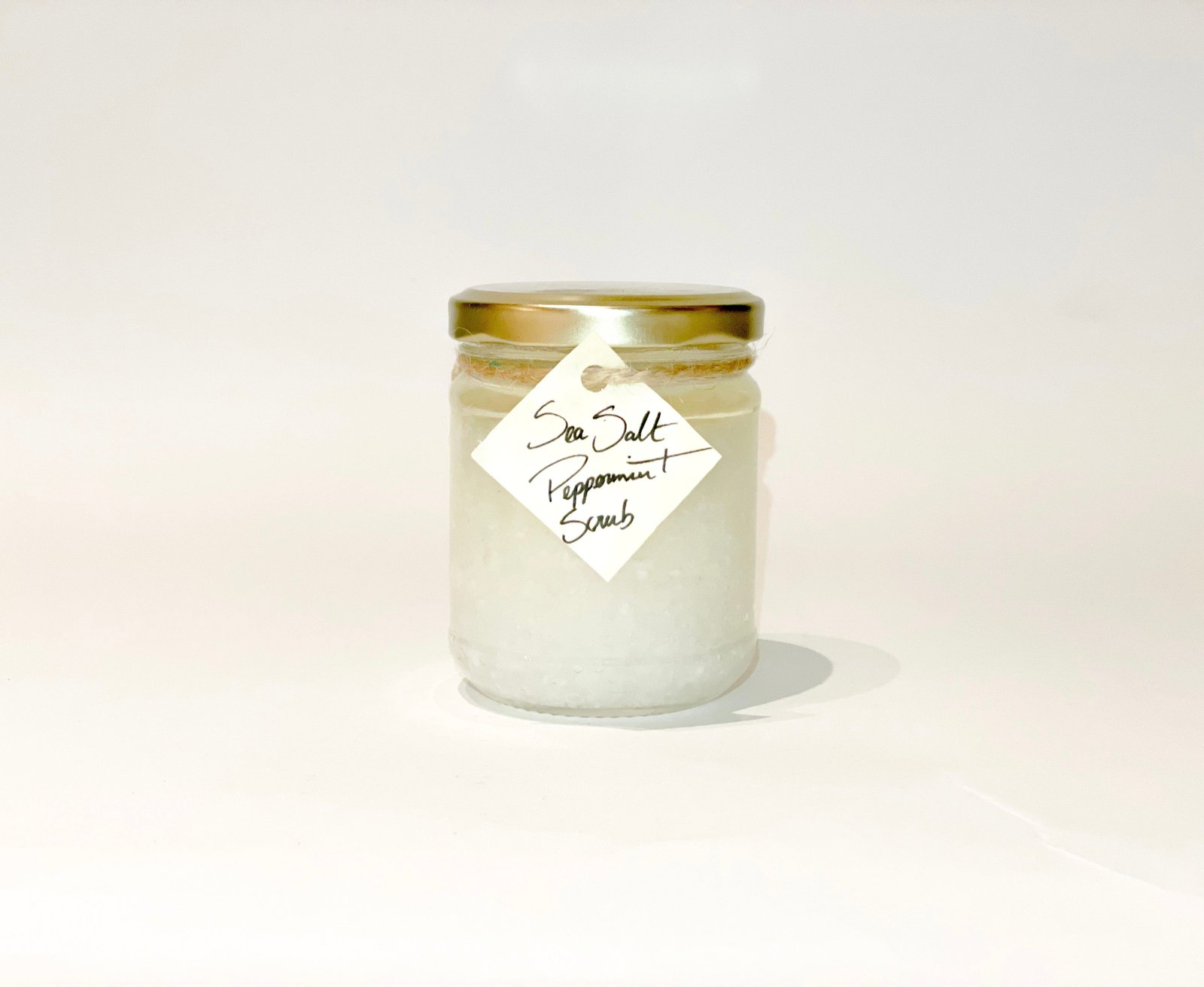Peppermint Sea Salt Scrub